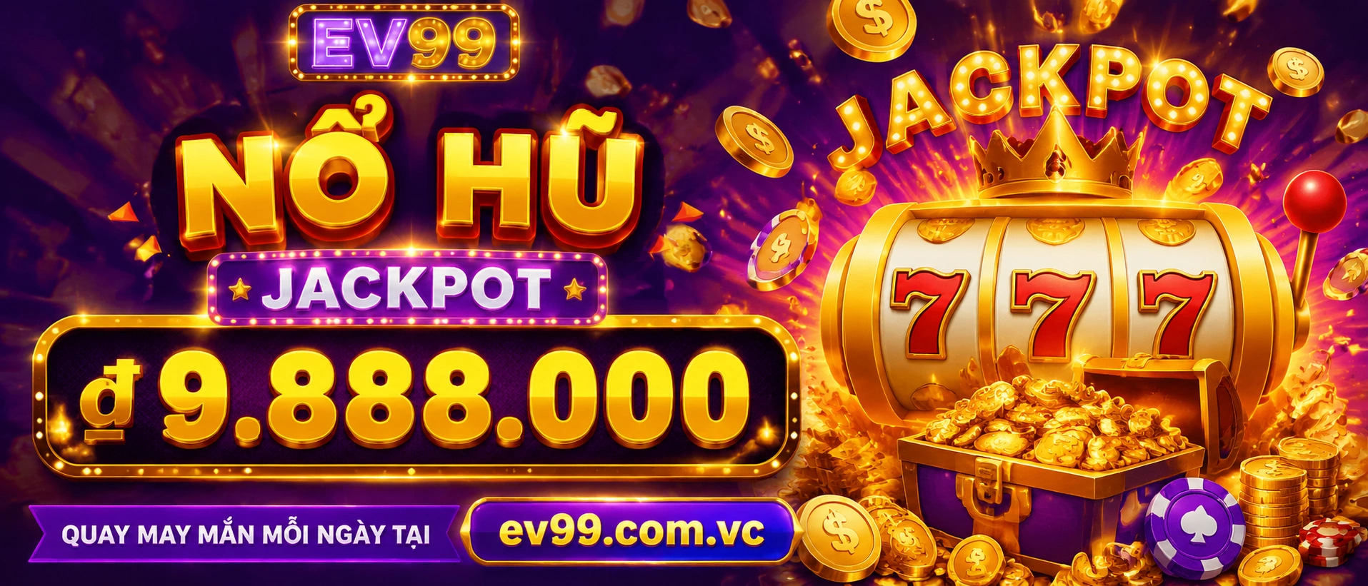 Sảnh Nổ Hũ với giao diện nhiều biểu tượng và khu vực thưởng nổi bật